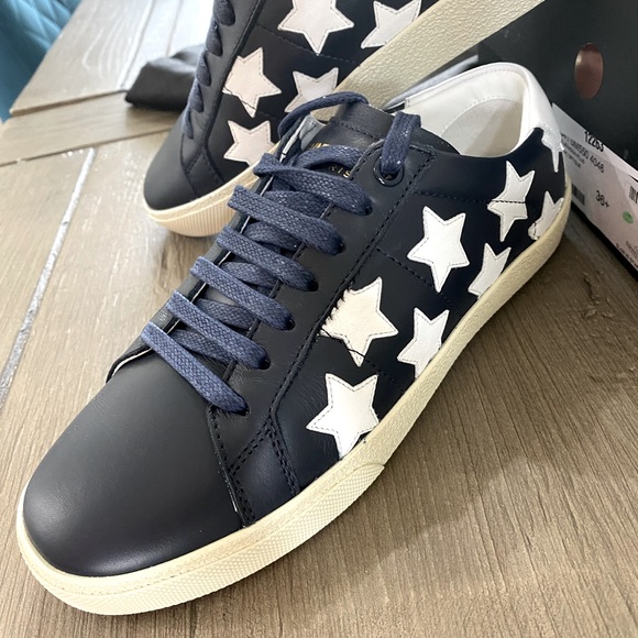 Saint Laurent YSL Star Sneaker Court Classic - Picture 4 of 8